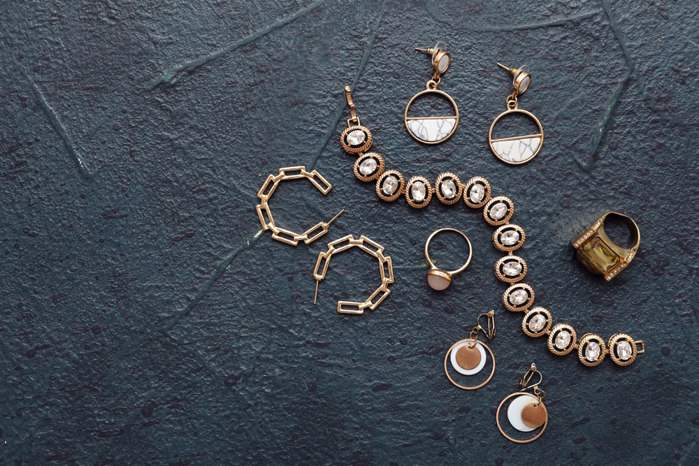 jewelry in display
