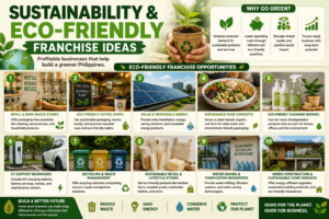 sustainability and eco-friendly franchise ideas