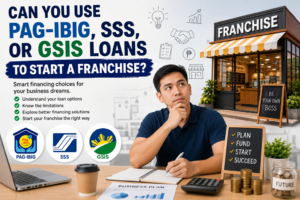 pagibig sss gsis loans for franchising