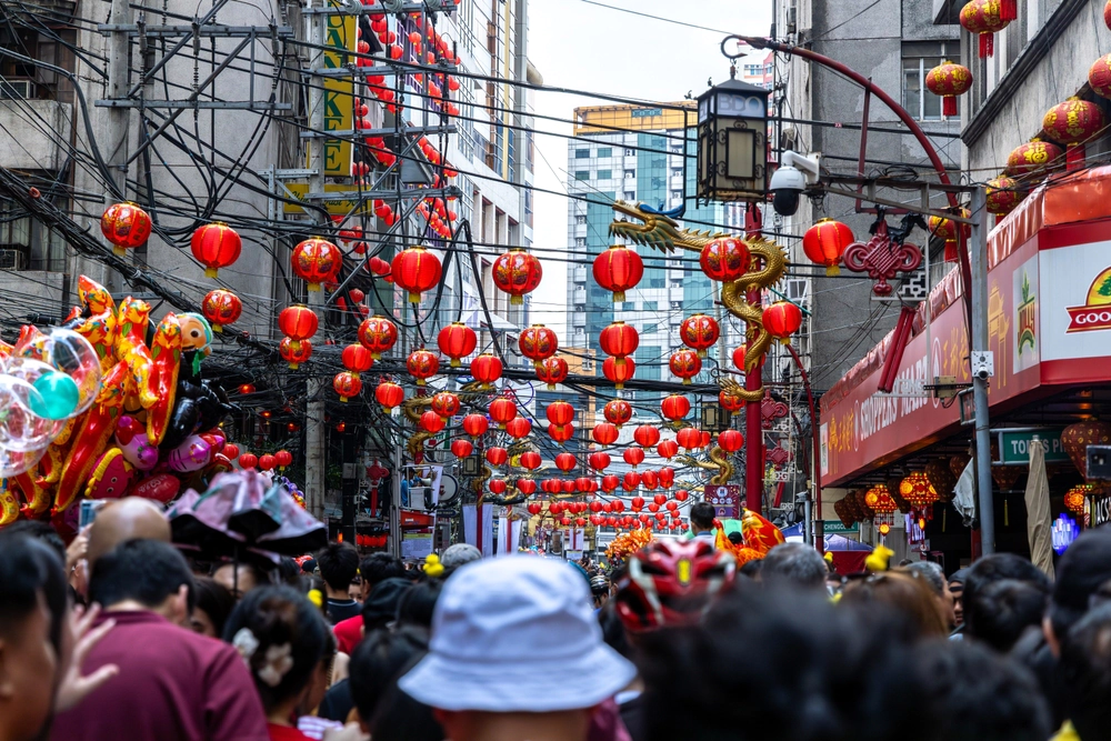 people in chinatown