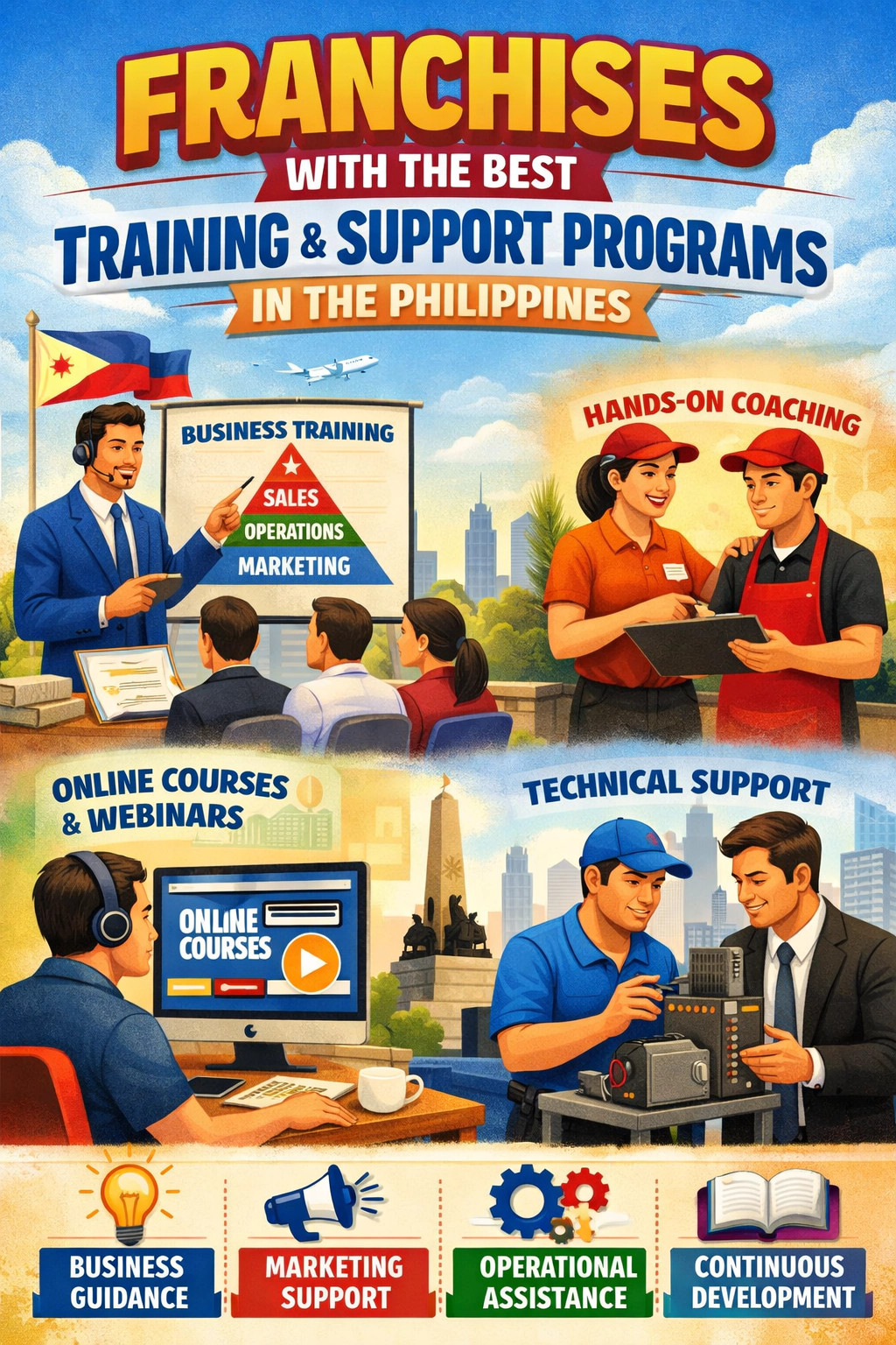franchises with the best training and support programs