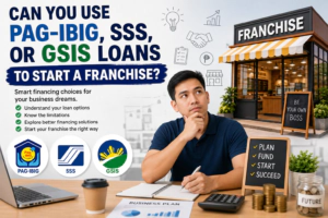 pagibig sss gsis loans for franchising